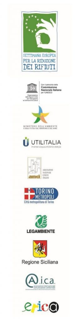 loghi degli sponsor della settimana europea dei rifiuti 2020