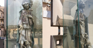 statue gismondo vandalizzate grammichele