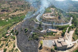 fiamme santuario madonna del piano